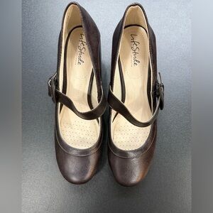 Life Stride Women's Dark Brown Heels
